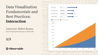 Part 5: Interaction – Data Visualization Fundamentals and Best Practices with Robert Kosara