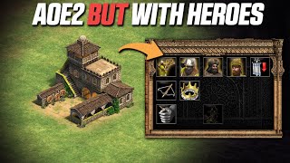 Age Of Empires 2 but we can train Heroes!