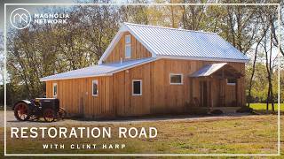 Abandoned Corn Crib Transformed to a Timber Framed Home | Abandoned Places | Magnolia Network