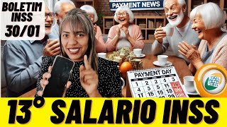 SAIU AGORA! 13° SALÁRIO INSS ANTECIPADO 1ª PARCELA 2ª PARCELA