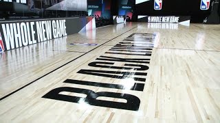 OFFICIAL FIRST LOOK AT THE NBA COURT IN THE ORLANDO BUBBLE | NBA RESTART