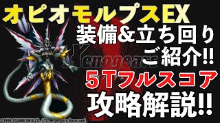 【FFBE】オピオモルプスEX５ターンフルスコア攻略解説！！