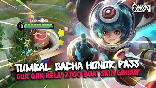 TUMBAL GACHA HONOR PASS! BOX SKIN INI SEMPET ERROR DAN GAK ADA YG MAU GACHA SELAIN GUE ?!