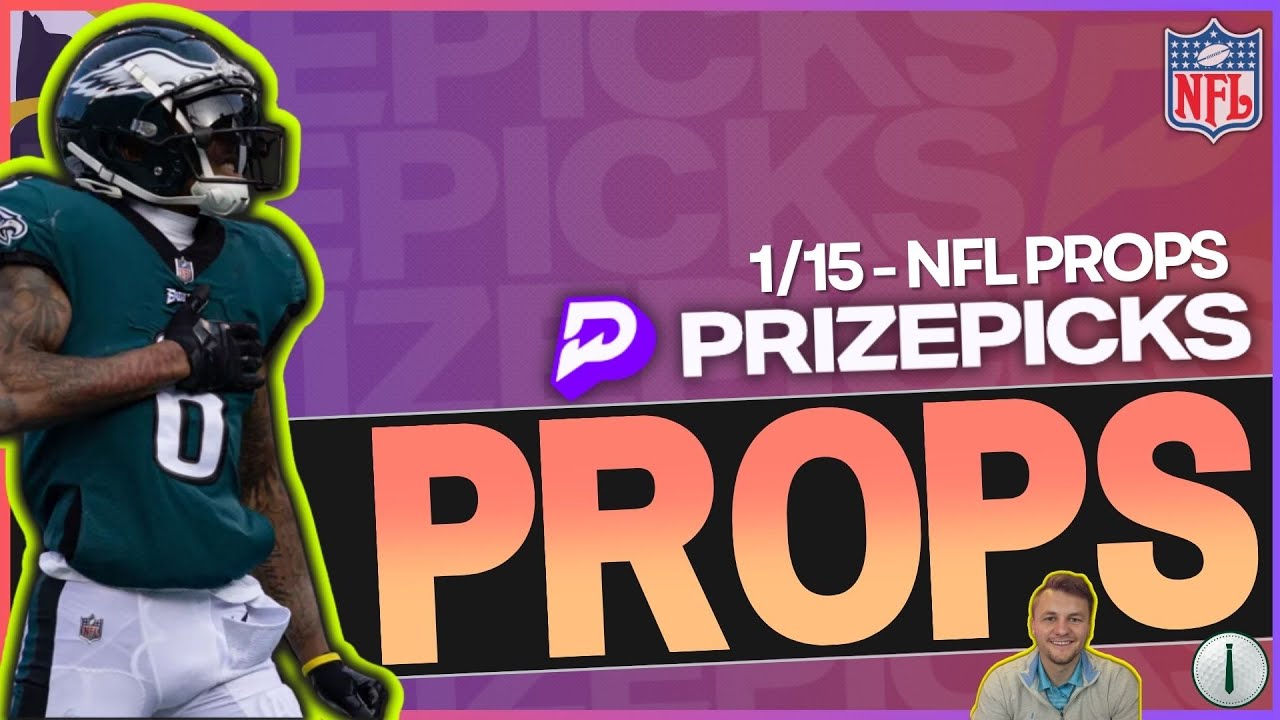 NFL Player Props - Top Prop Bets On PRIZEPICKS + UNDERDOG For Monday ...