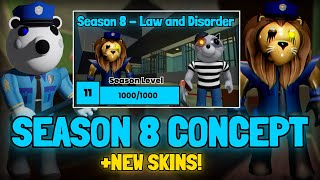 NEW PIGGY SEASON 8 [LAW \u0026 DISORDER] CONCEPT + PIGGY COPS AND ROBBERS SEASON NEWS...(Piggy News🐷)