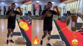 😳Gabriel Jesus Is Back! Good News For Arsenal As Gabbie RETURNS To Gym Amid 2023/24 EPL Fixtures.