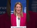 people are worried roberta metsola warns eu leaders