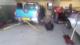 Navara with lexus v8 4.3 dyno