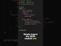 Python | Print JSON