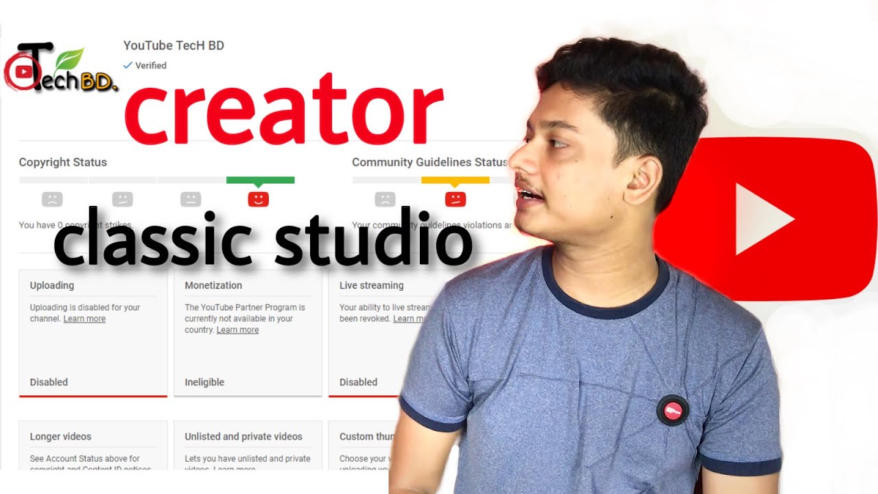 Creator Studio Classic Use ? YouTube Creator Studio Classic Status And ...