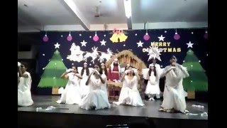 VINTHAINA TARAKA-Beautiful Dance by St.Joseph's college beautiful girls Glorifying JESUS.2015 DEC