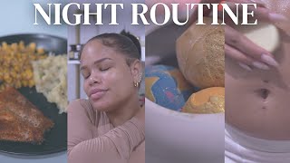 WINTER NIGHT ROUTINE *VERY RELAXING* | DINNER, BATH, SKINCARE ROUTINE & MORE | Arnell Armon
