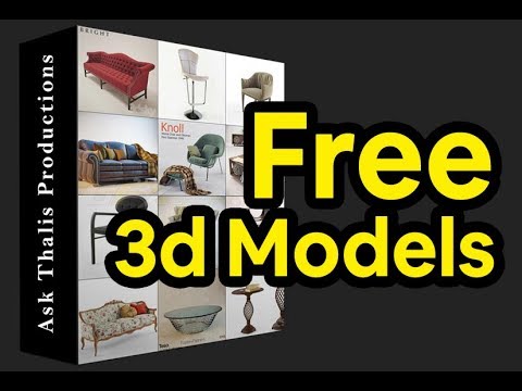 Free 3d Models - Best 5 Websites To Download 3d Models For Free. - YouTube