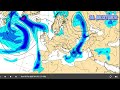 طقس أوروبا 19 فبراير 2025 نموذج ecmwf، هطول الأمطار العواصف الممطرة في أوروبا