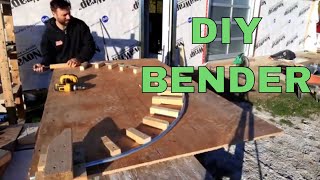 DIY Mini Greenhouse - Including Homemade Hoop Bender