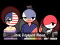 Pink Elephant Meme || Countryhumans Maphilindo