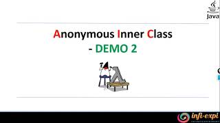 7. Java 8 - Anonymous Inner Class Demo 2 - (Pre-Requisite)