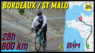 L'aventure Bordeaux - St Malo : 800 KM en 28H à Vélo 🚴🏻