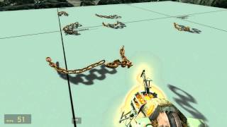Source Engine - ragdoll chain test