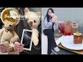 vlog ♡ weekend dates with the girls, dubu's new look, unboxing iphone16 pro max & cooking 🎀