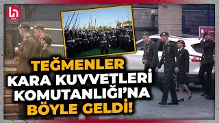 'Mustafa Kemal'in askerleri' Kara Kuvvetleri Komutanlığı'nda! Dikkat çeken askeri üniforma detayı!