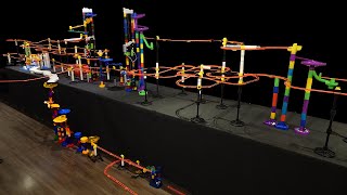 The World's Largest Marble Run Race (w/ Commentary!)