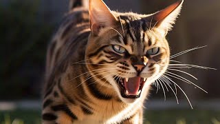 Cats Hissing And Growling | Cat Hissing Sound Effect | Cat Growling Sound Effect