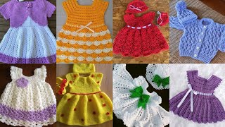 Crochet baby dress design/crochet frock new design for girl