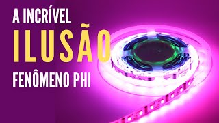 Desvendando o Fenômeno Phi: Como Seu Cérebro Cria Ilusões de Movimento. #ciênciaparatodos#fisica