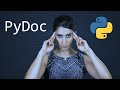 PyDoc - A Celebration of Documentation || Python Tutorial || Learn Python Programming