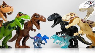 30 Fake Lego Dinosaur Jurassic World Fallen Kingdom Kingdom - Canotaurus Indoraptor T-Rex