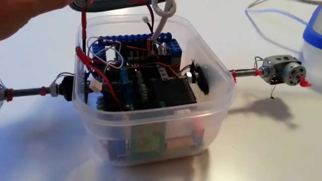 Arduino ROV Prototype - YouTube