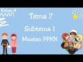 Tematik Kelas 4 Tema 7 Subtema 1 Muatan PPKN