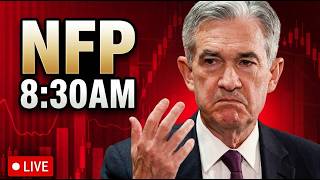 🔴NFP JOBS REPORT SHOCKER - WOW! PAYROLL SHOCK MARKETS? | LIVE TRADING
