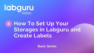 Learn how to map your lab’s storage locations and place your stocks in their designated locations.