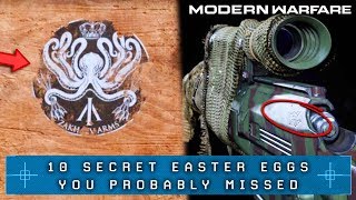 Modern Warfare: 10 Secret Easter Eggs You Completely Missed 🤫