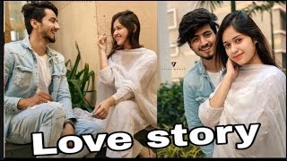 Mr faisu love story with jannat jubair kissing heart  kiss    boyfriend girlfriend sparkling heart