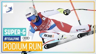 Corinne Suter | 2nd place | Val d'Isère | Women's Super-G | FIS Alpine