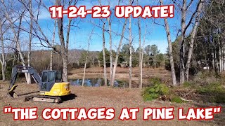 The Cottages at Pine Lake 11-24-23 Update for Huntsville-area Tiny Home Community