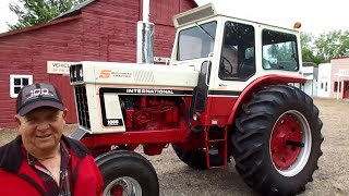 5 Millionth Tractor Made by IHC: 1974 IHC 1066 with 53 Hours in Montana