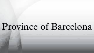 Province of Barcelona