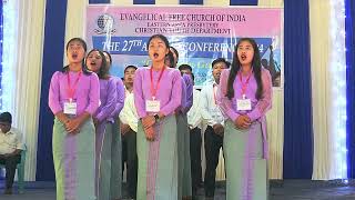 EFCI|| Christian Youth Department Annual Conference 2024| Group song competition| Purum Khullen CYD