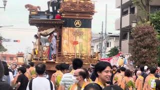 川越祭り　新富町2丁目人形山車