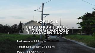 LOTS FOR SALE IN LAGUNA BELAIR