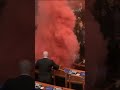 Chaos in Albania: Lawmakers light flares in parliament