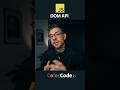 JavaScript DOM API 👨🏻‍💻 in 1 Minute #shorts