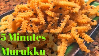 5 Minutes Murukku // Make the crispy Murukku batter in just 5 minutes // Crispy Crunchy