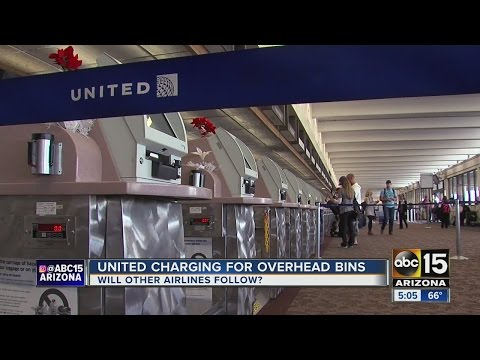 United Airlines now charging for carry-on bags United Airlines now charging for carry-on bags