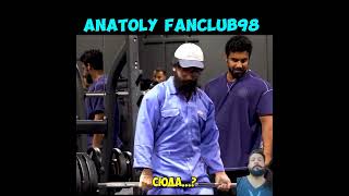 Elite powerlifter pretended to be a cleaner 😉 | Anatoly gym Prank 😜 #shorts #viral #anatoly