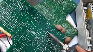 How to Repair Olivetti pr2 plus pr2e logic card paper not picking problem